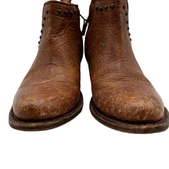 Miss Macie Bobby Jean Southwest Leather Boots Brown Size 6 - Picture 3 of 11